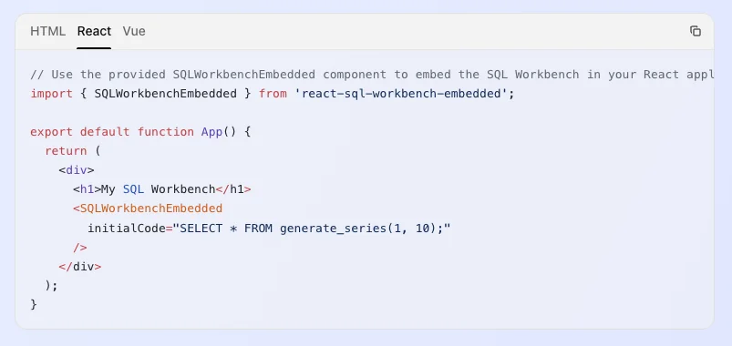 SQL Workbench screenshot 6 of 6