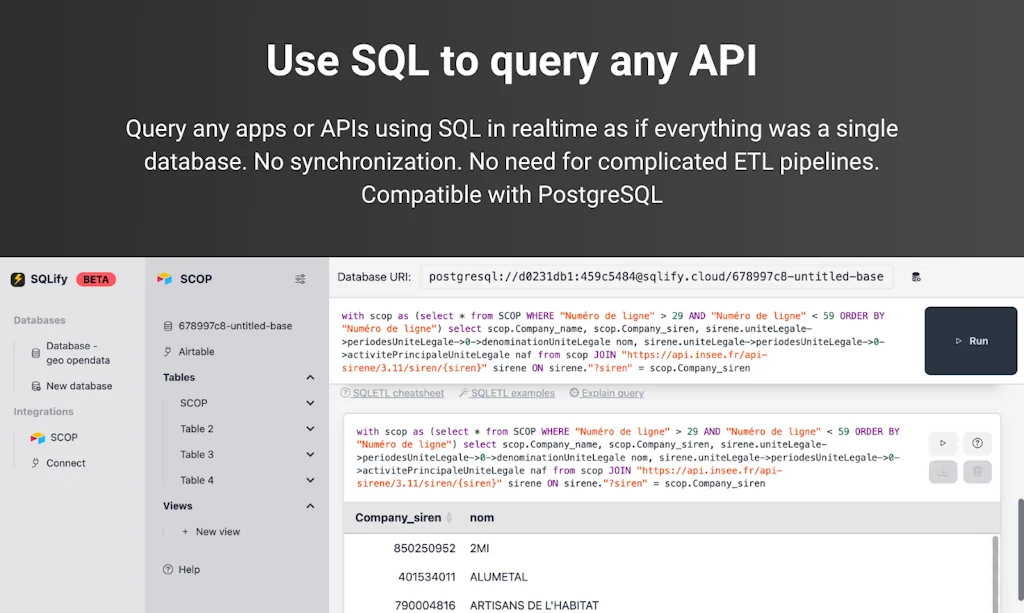 SQLify screenshot 2 of 5