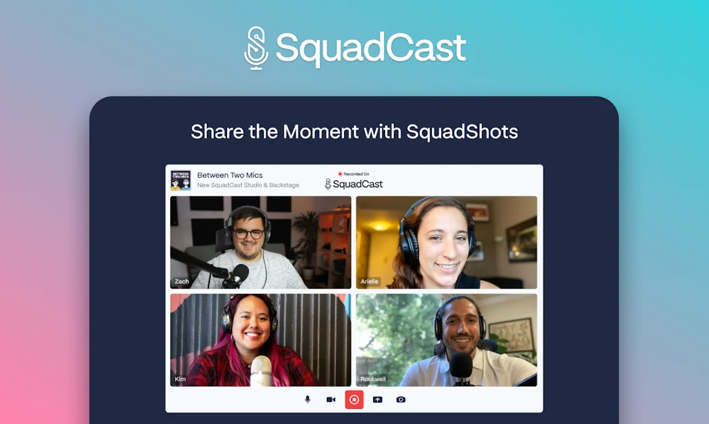 SquadCast by Descript screenshot 10 of 10