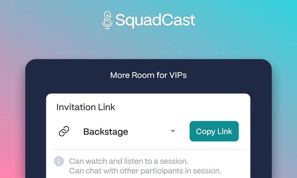 SquadCast by Descript screenshot 4 of 10