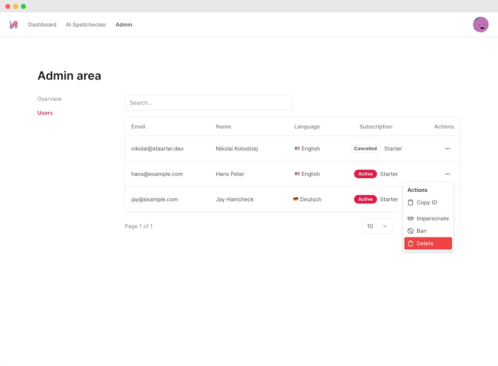 staarter.dev screenshot 3 of 5