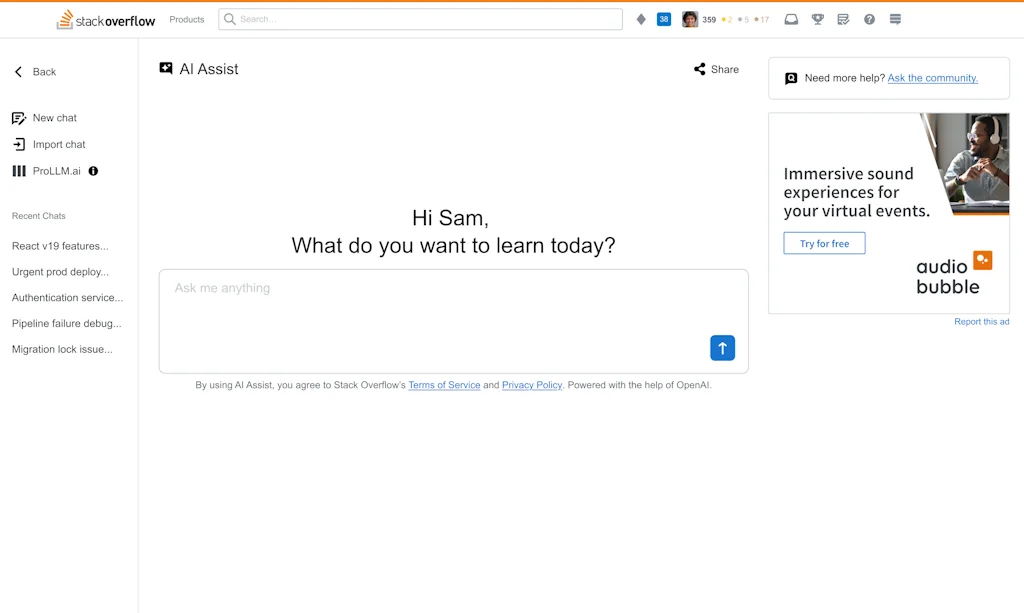 Stack Overflow  screenshot 1 of 3
