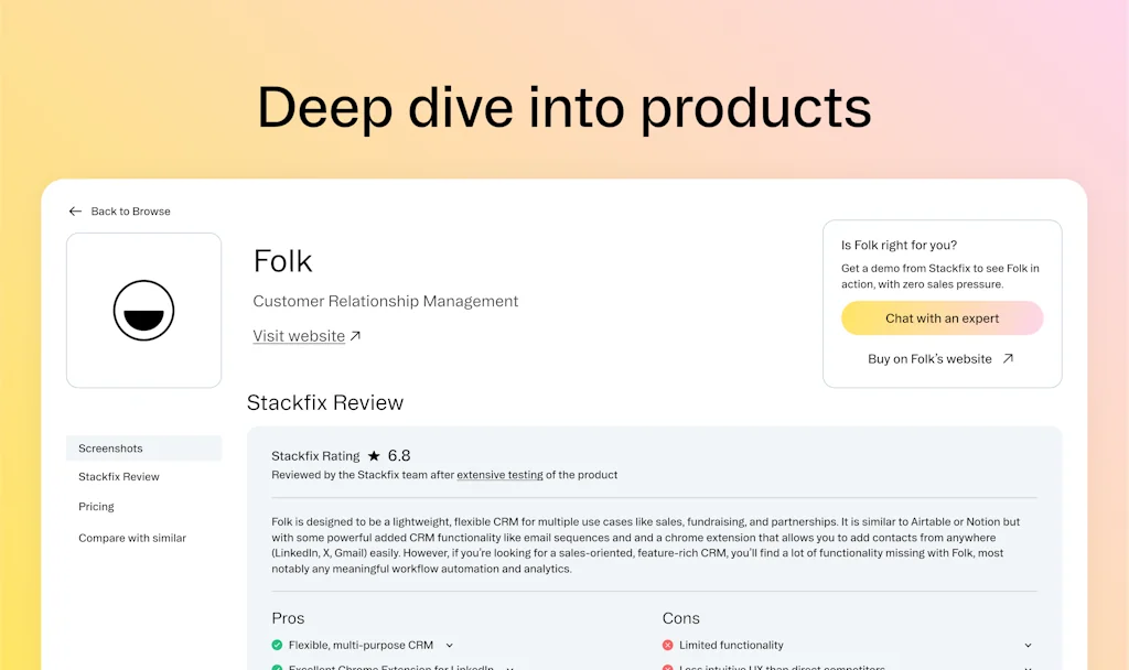 Stackfix screenshot 4 of 7