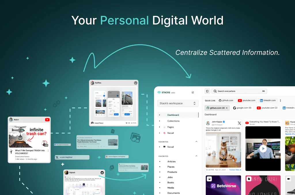 Stacks - Your quiet corner screenshot 1 of 3