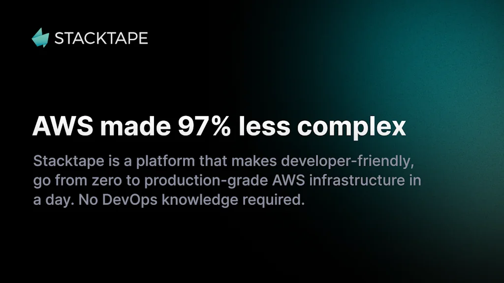 Stacktape screenshot 1 of 5