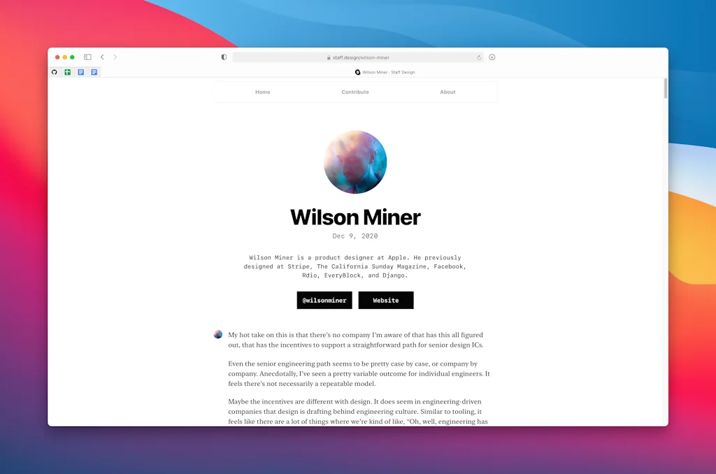 Staff Design screenshot 2 of 2