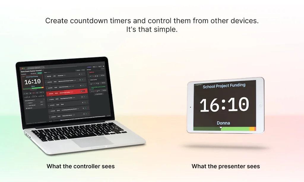 stagetimer.io screenshot 2 of 5