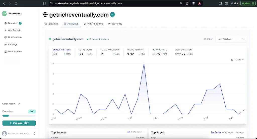 StakeWeb screenshot 5 of 11