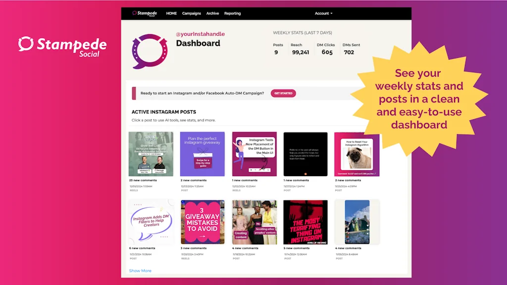 Stampede Social screenshot 2 of 3