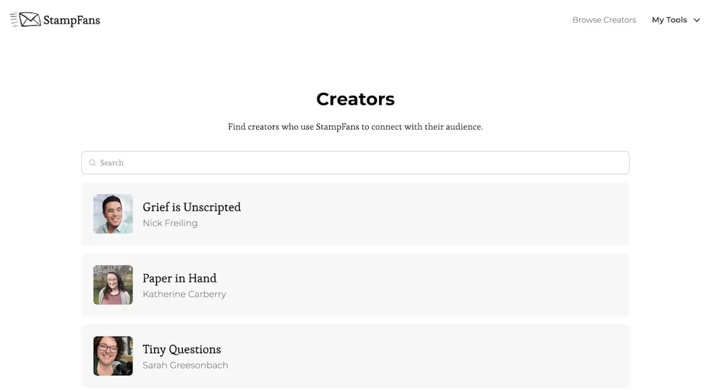 StampFans screenshot 2 of 5