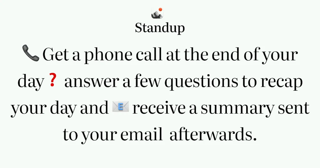 Standup screenshot 1 of 4
