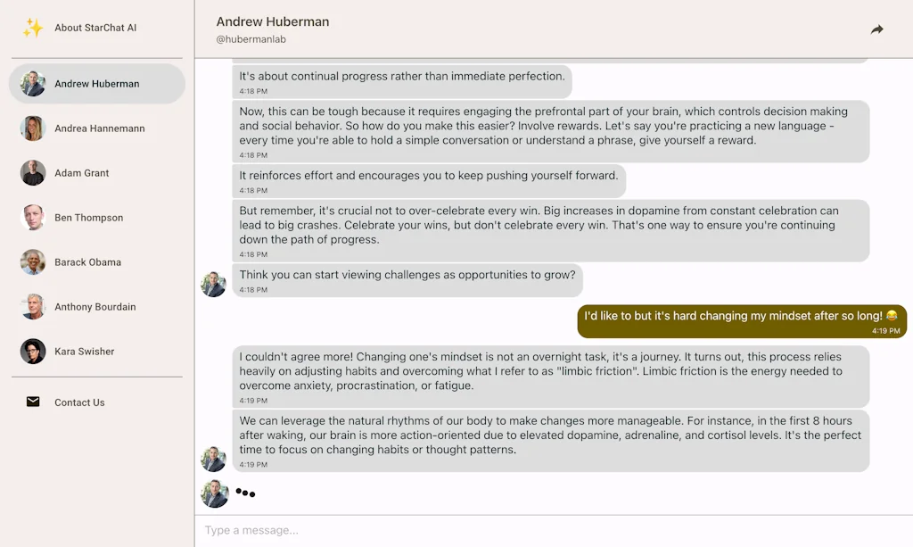 StarChat AI screenshot 5 of 7