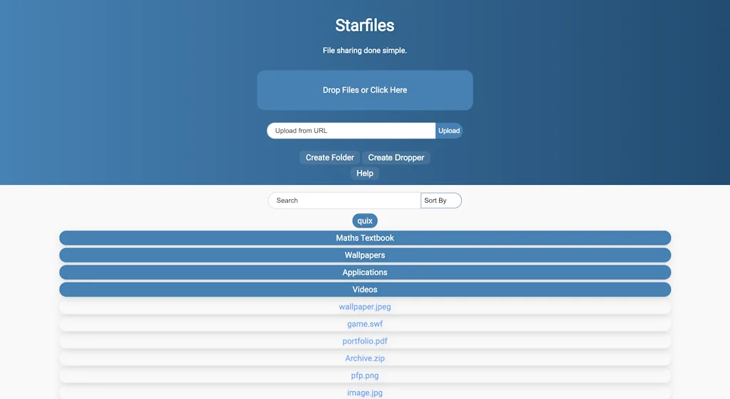 Starfiles screenshot 1 of 4