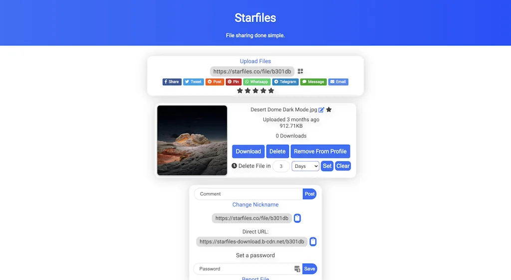 Starfiles screenshot 3 of 4