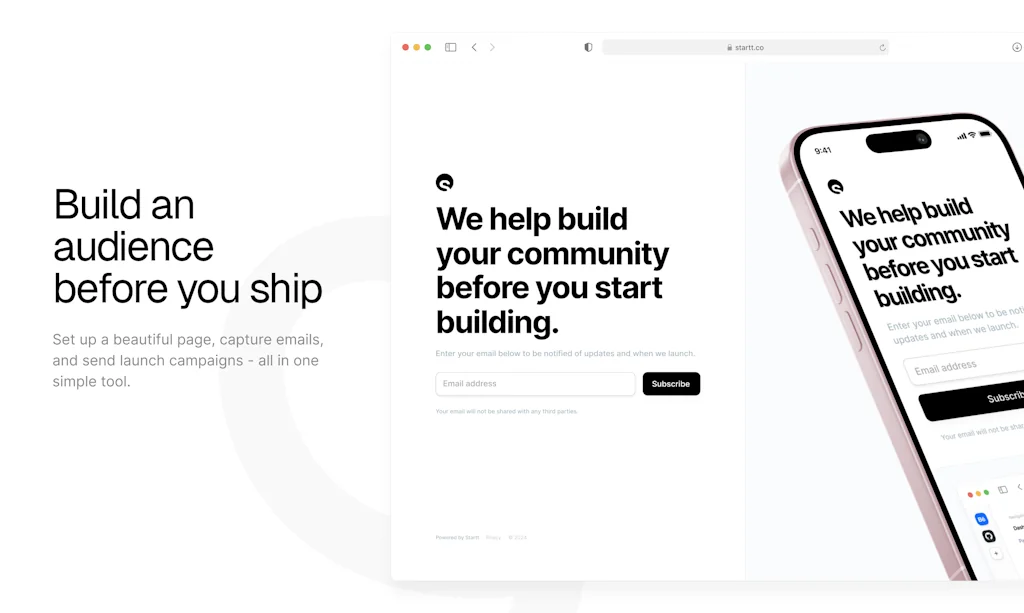 Startt screenshot 1 of 5