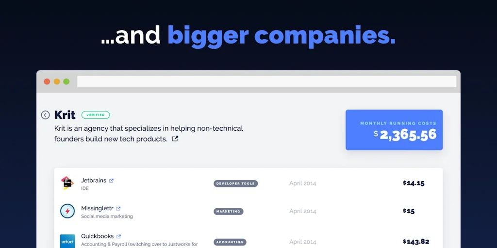 Startup Costs screenshot 4 of 5