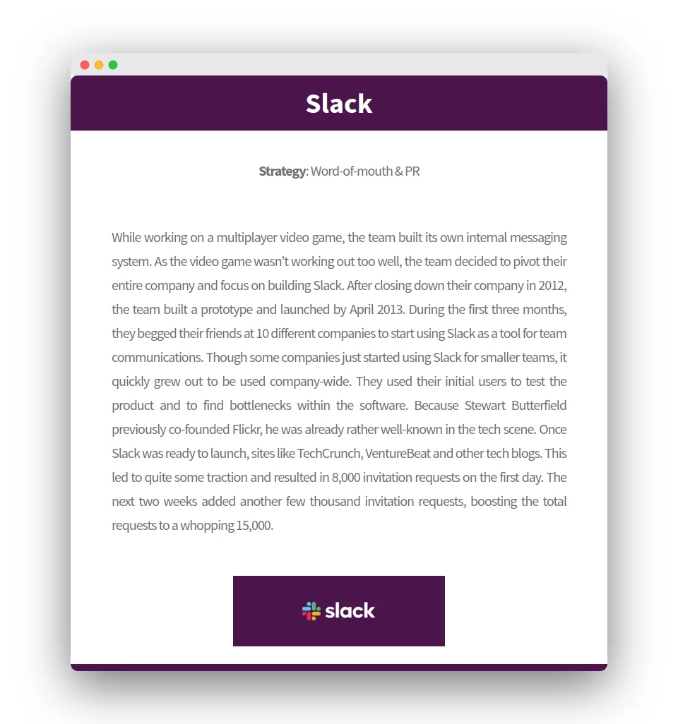 Startup First Users screenshot 5 of 5
