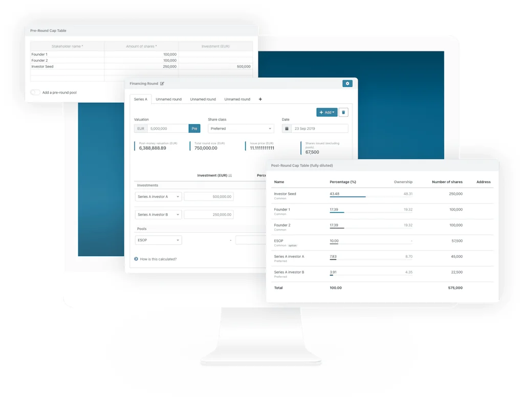 Startup Fundraising Calculator screenshot 2 of 8