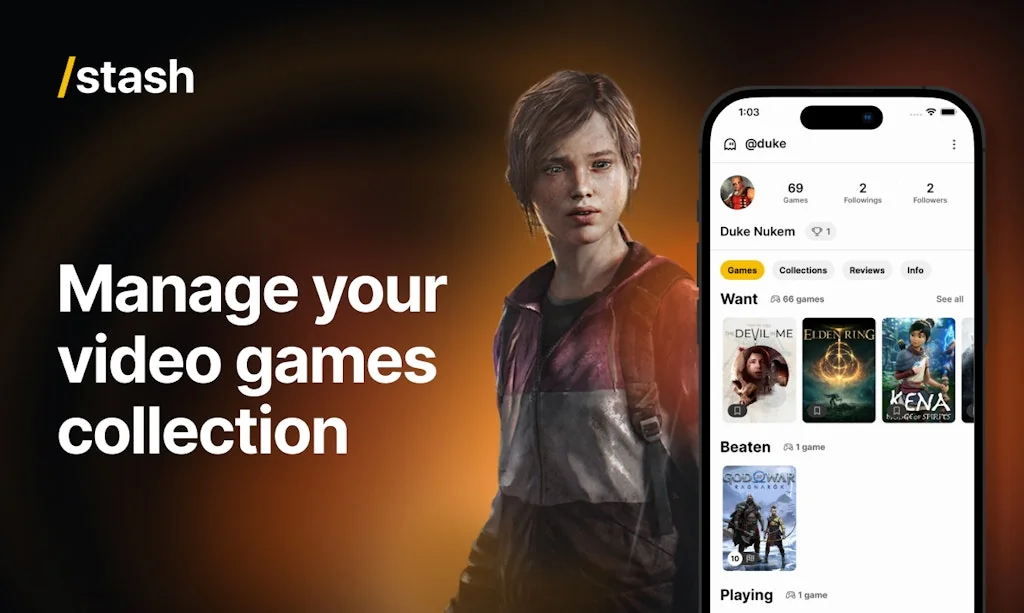 Stash - Video Games Tracker screenshot 3 of 4
