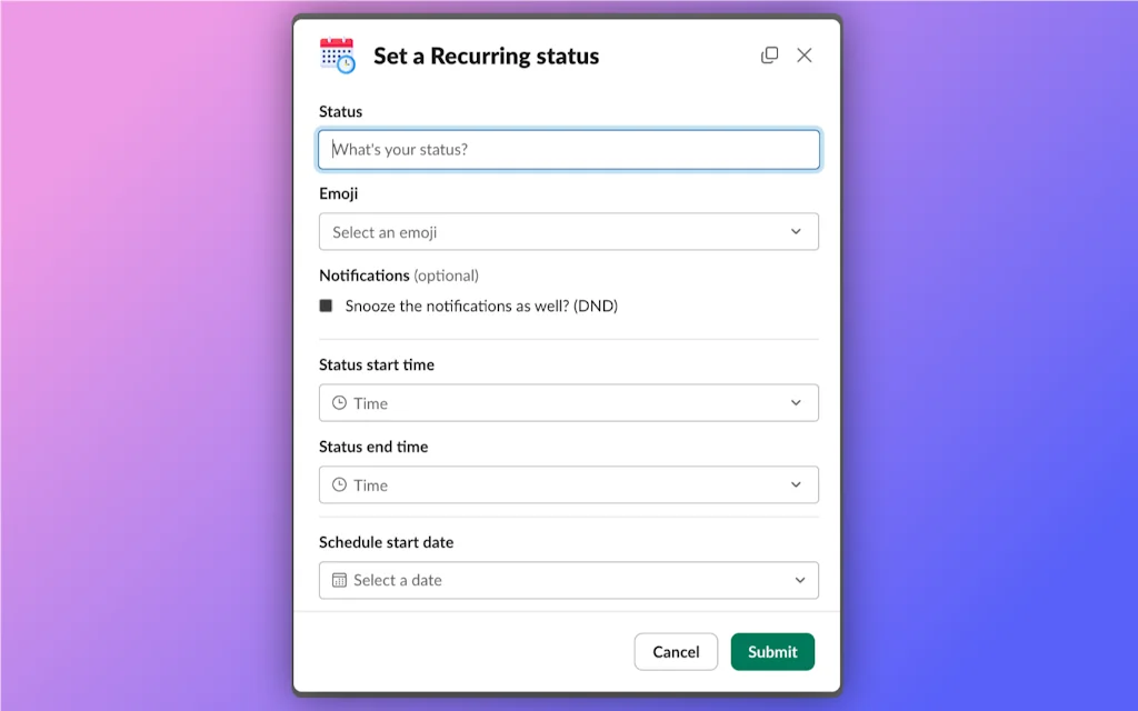 Status Butler for Slack screenshot 3 of 3