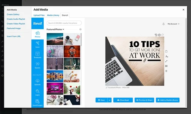 Stencil screenshot 2 of 5