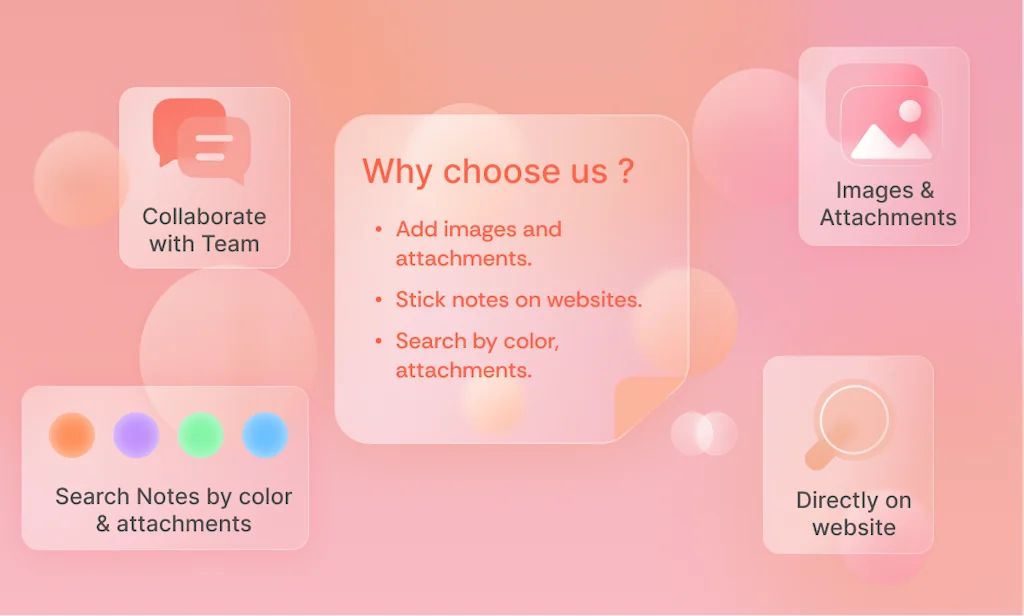 Sticky - Your notes in the browser screenshot 1 of 3