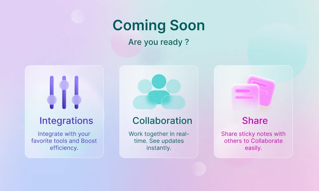 Sticky - Your notes in the browser screenshot 3 of 3
