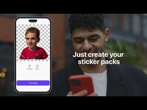 Stico - Ai Face Swap Sticker  screenshot 1 of 6