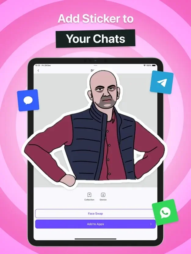 Stico - Ai Face Swap Sticker  screenshot 6 of 6