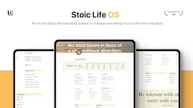 Stoic Life OS screenshot 2 of 5