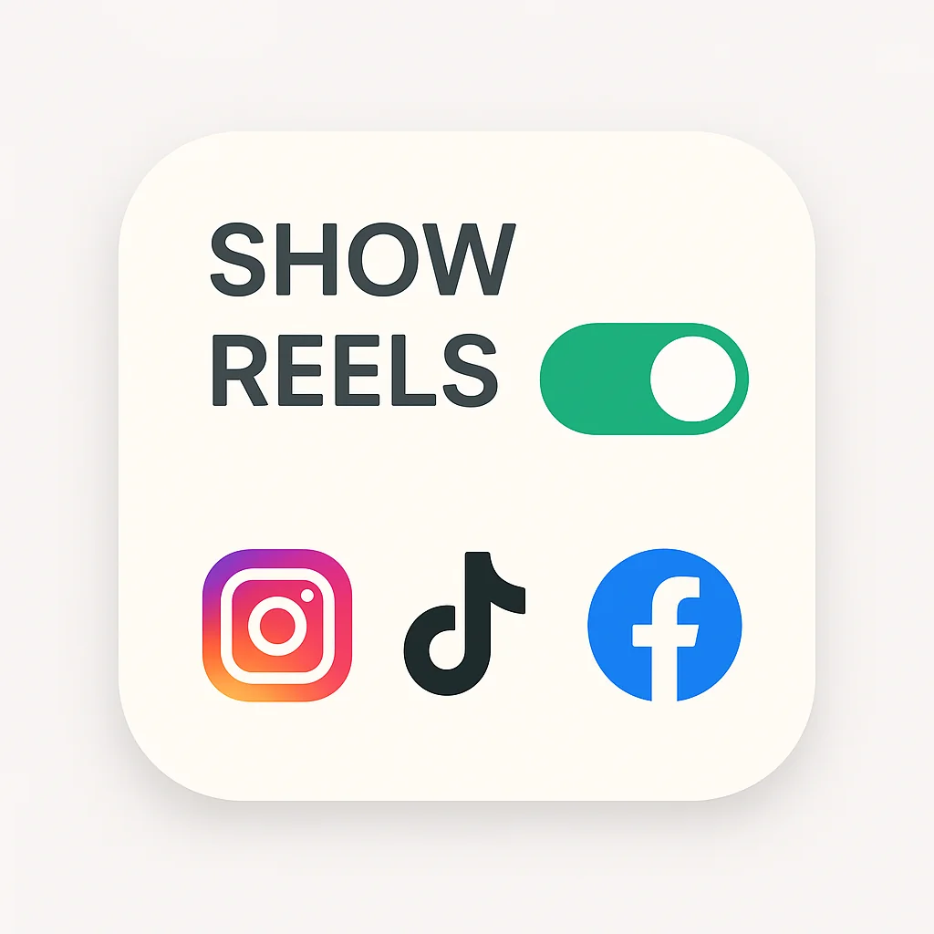 Stop Reels logo