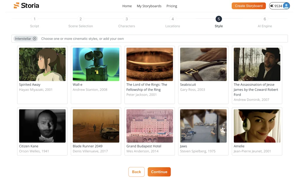 StoriaBoard screenshot 5 of 7