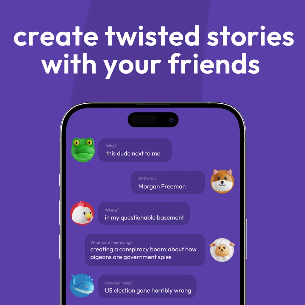 Storiado: twisted party game screenshot 1 of 6