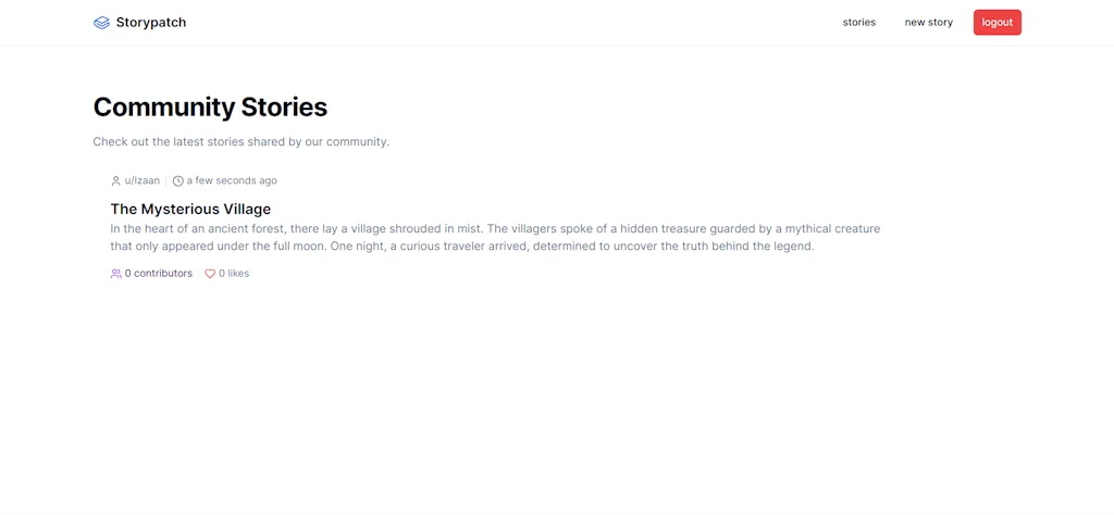 Story Patch screenshot 2 of 3