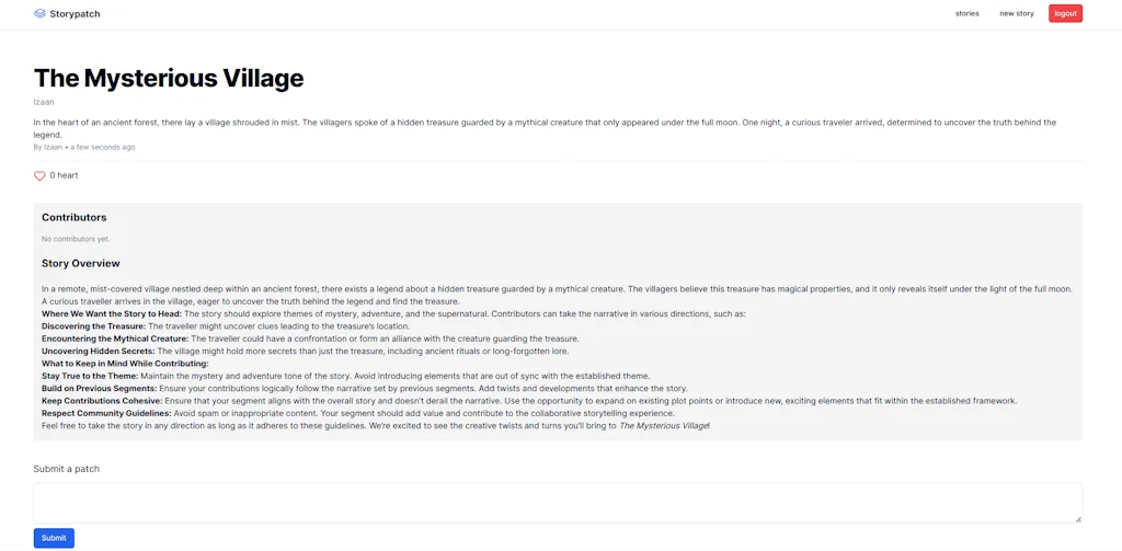 Story Patch screenshot 3 of 3