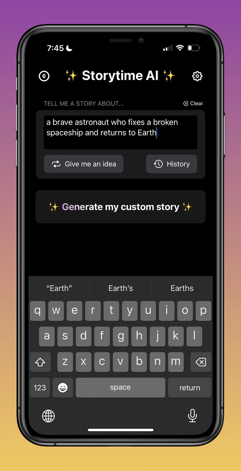 Storytime AI screenshot 2 of 4