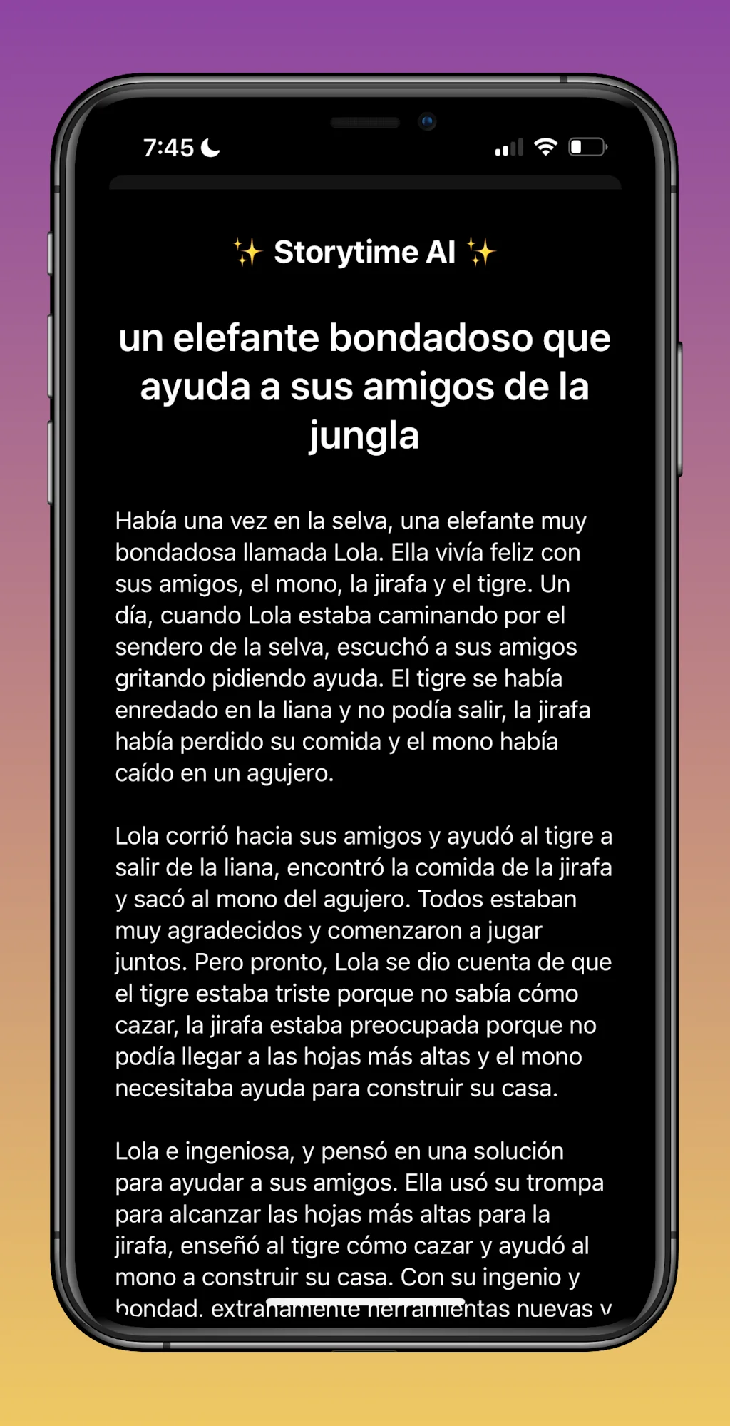 Storytime AI screenshot 4 of 4