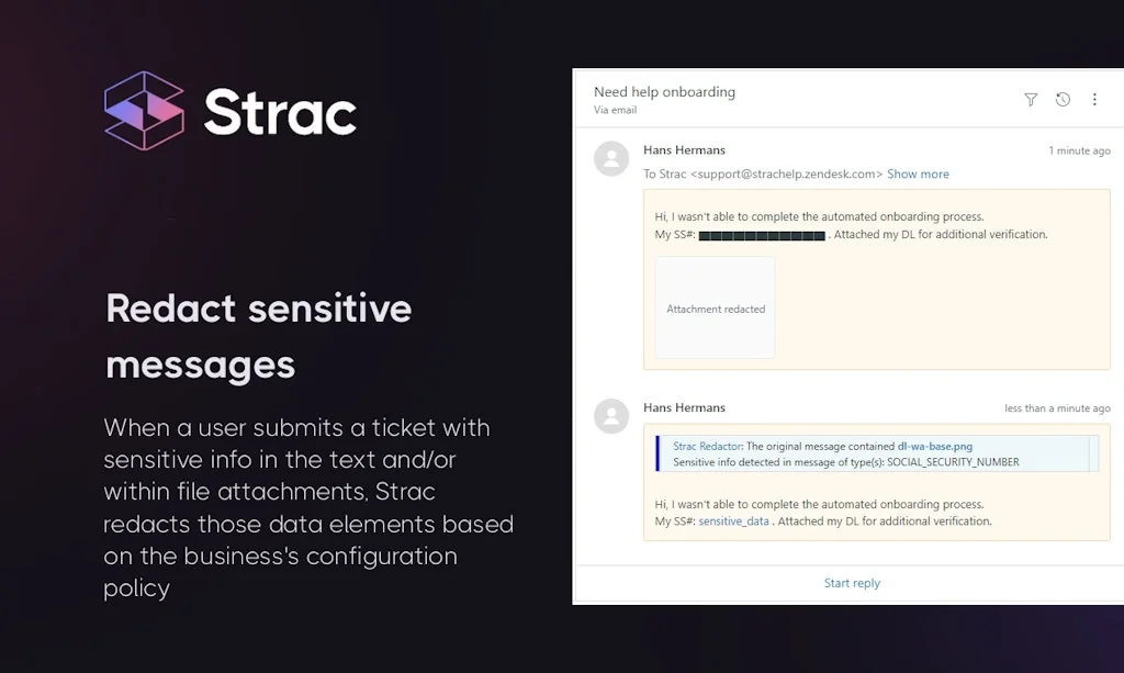 Strac: SaaS DLP & Cloud DLP screenshot 1 of 3
