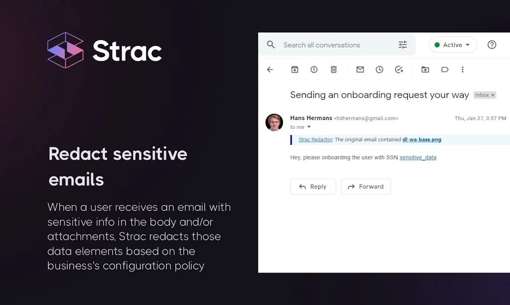 Strac: SaaS DLP & Cloud DLP screenshot 2 of 3