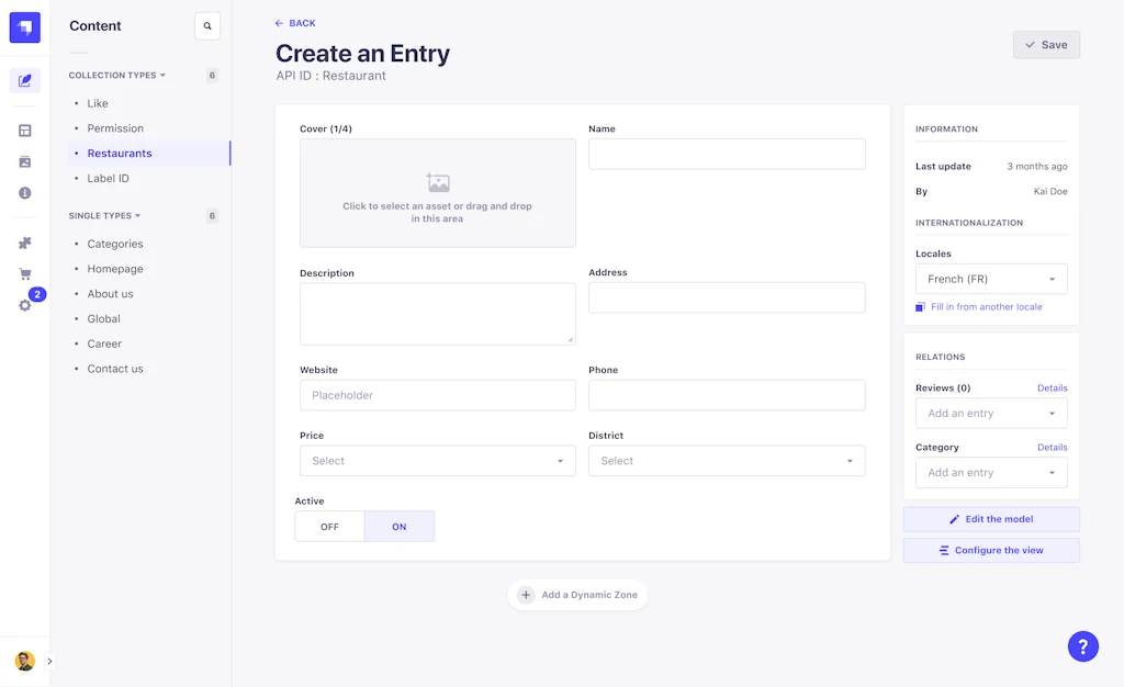 Strapi screenshot 3 of 8