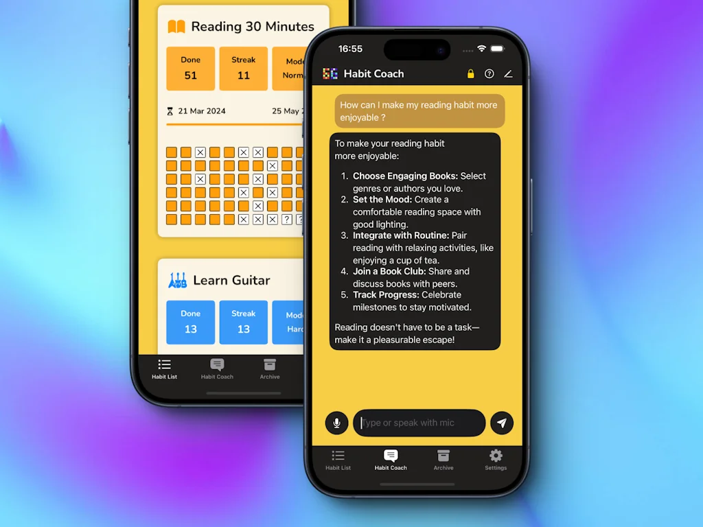 Streaks66 - Habit Tracker AI screenshot 2 of 6