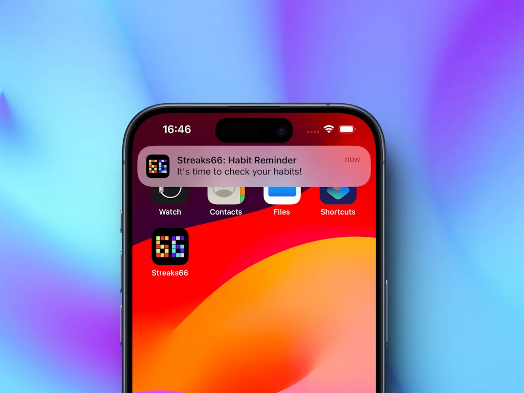 Streaks66 - Habit Tracker AI screenshot 4 of 6