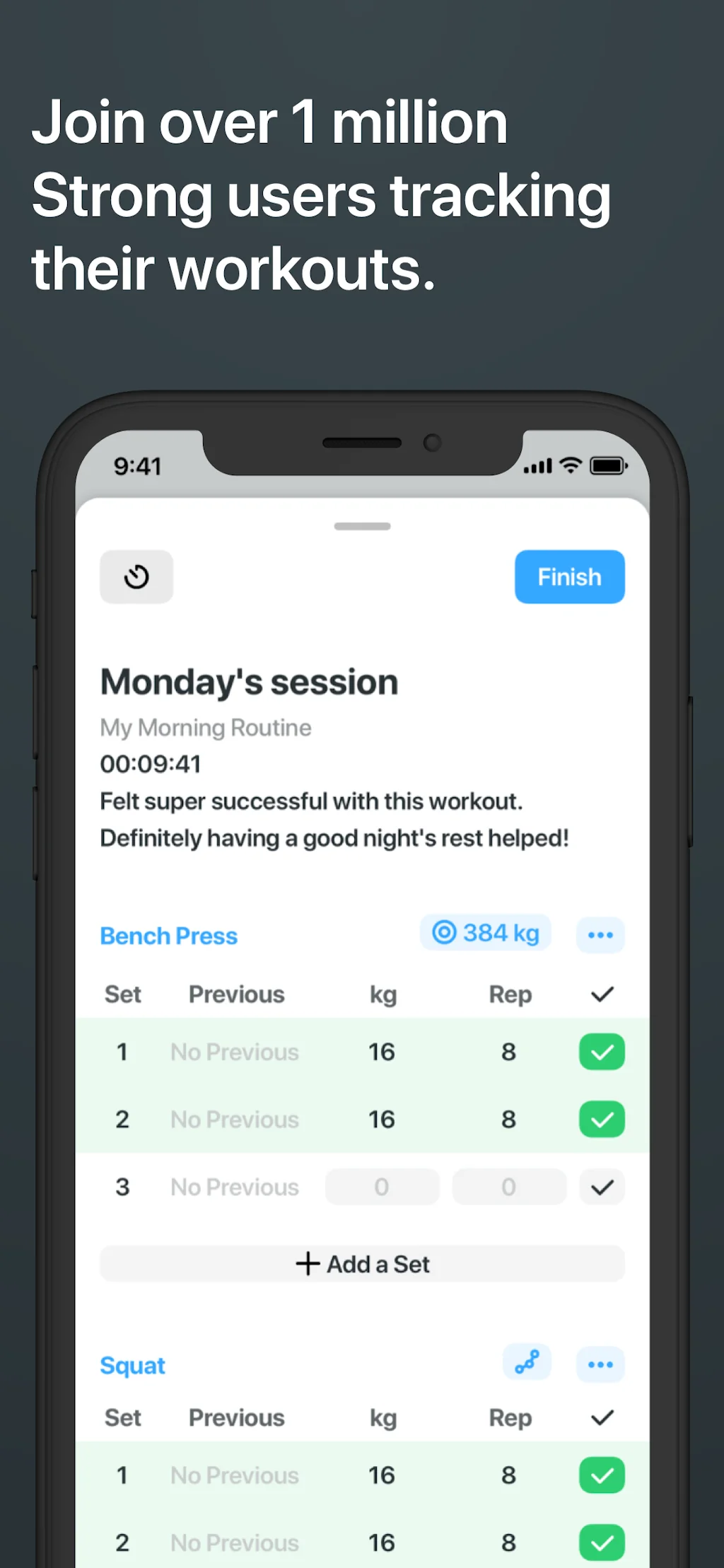 Strong Workout Tracker Gym Log screenshot 6 of 6