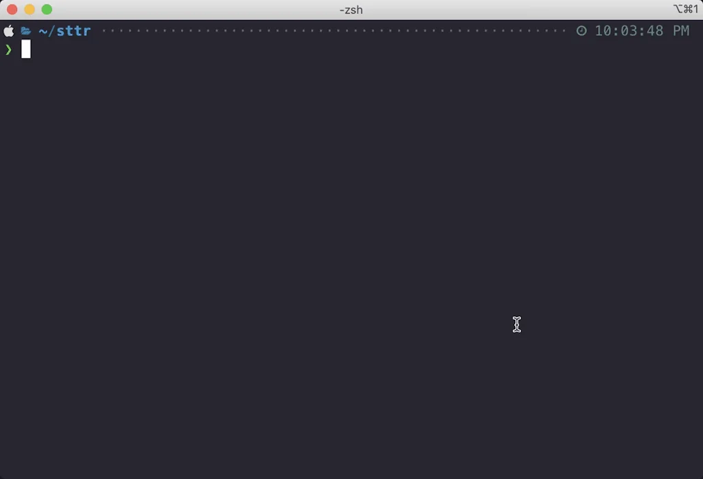 sttr screenshot 2 of 2