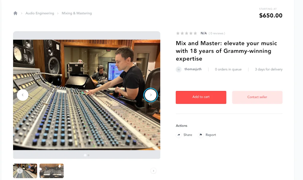 Studio Gigs screenshot 4 of 4