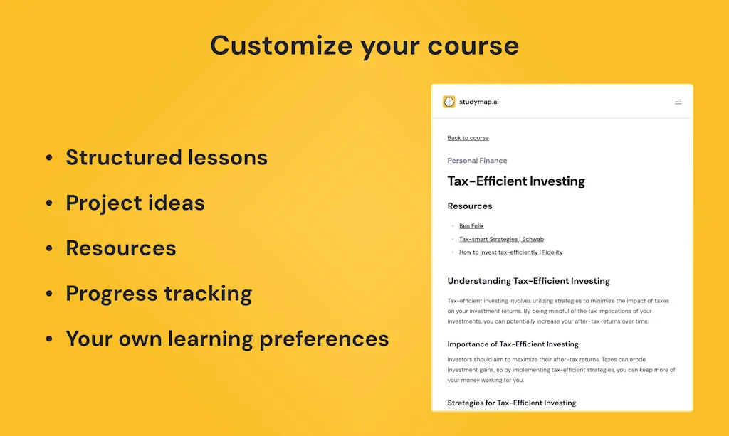studymap.ai screenshot 3 of 4