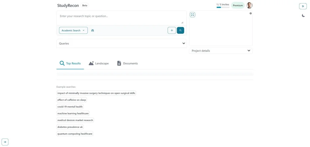 StudyRecon screenshot 5 of 5