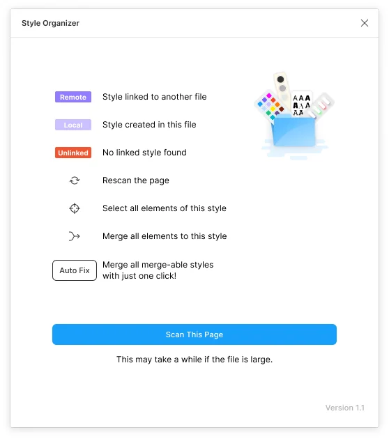 Style Organizer screenshot 2 of 4
