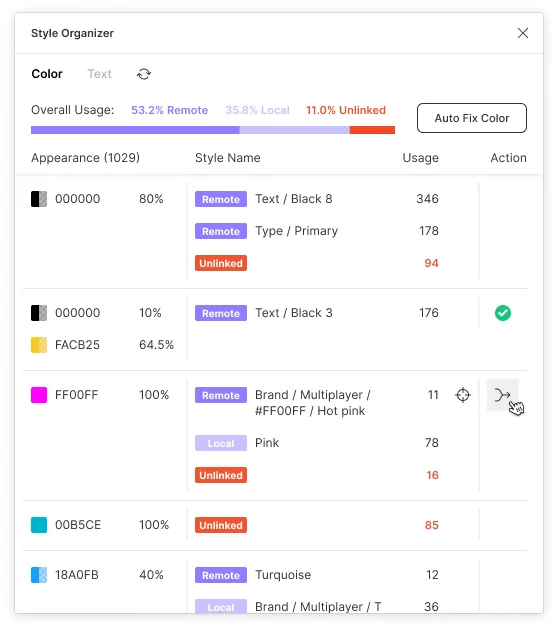 Style Organizer screenshot 3 of 4