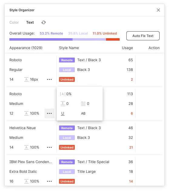 Style Organizer screenshot 4 of 4